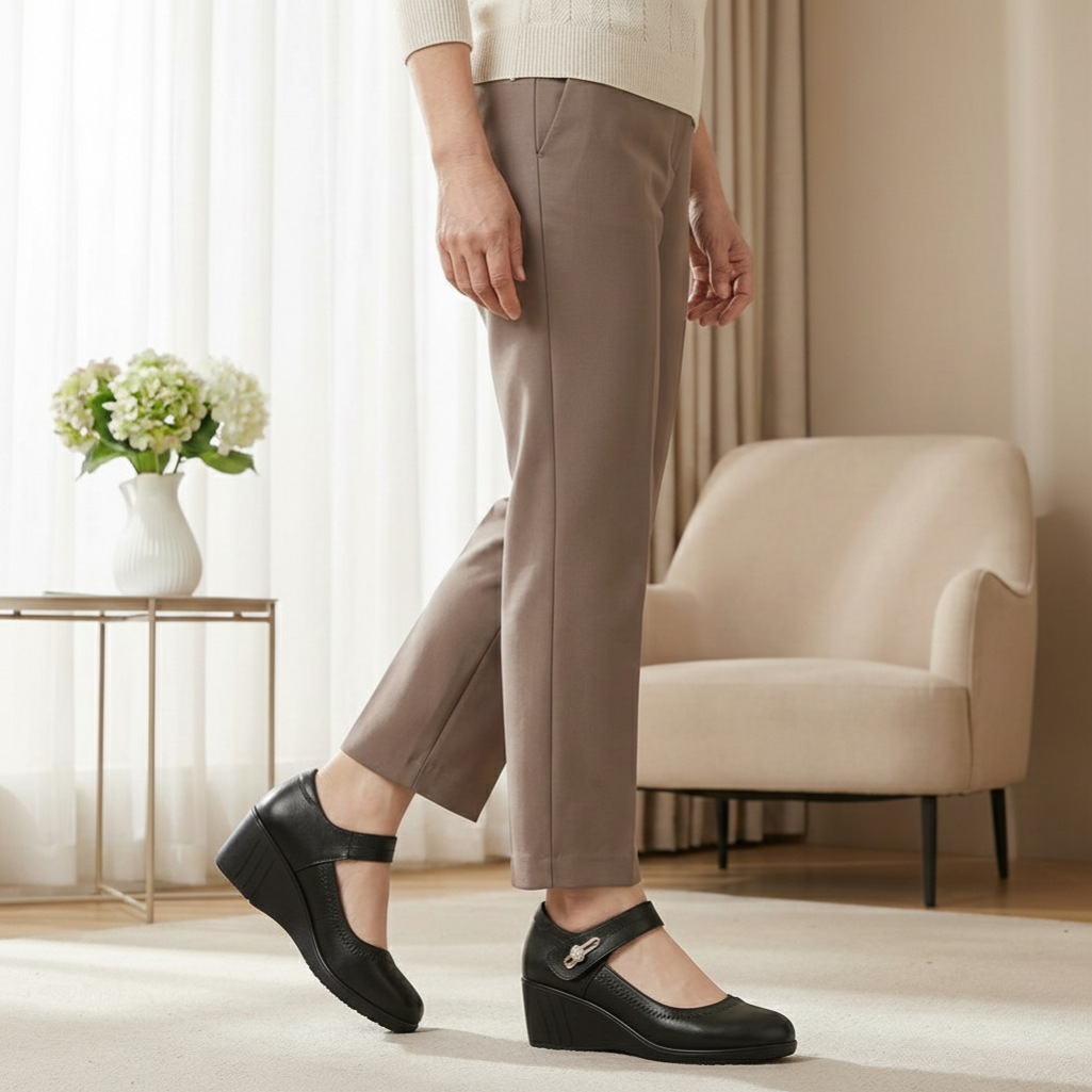Leyni™ – Chaussures élégantes et confortables avec des talons moyens