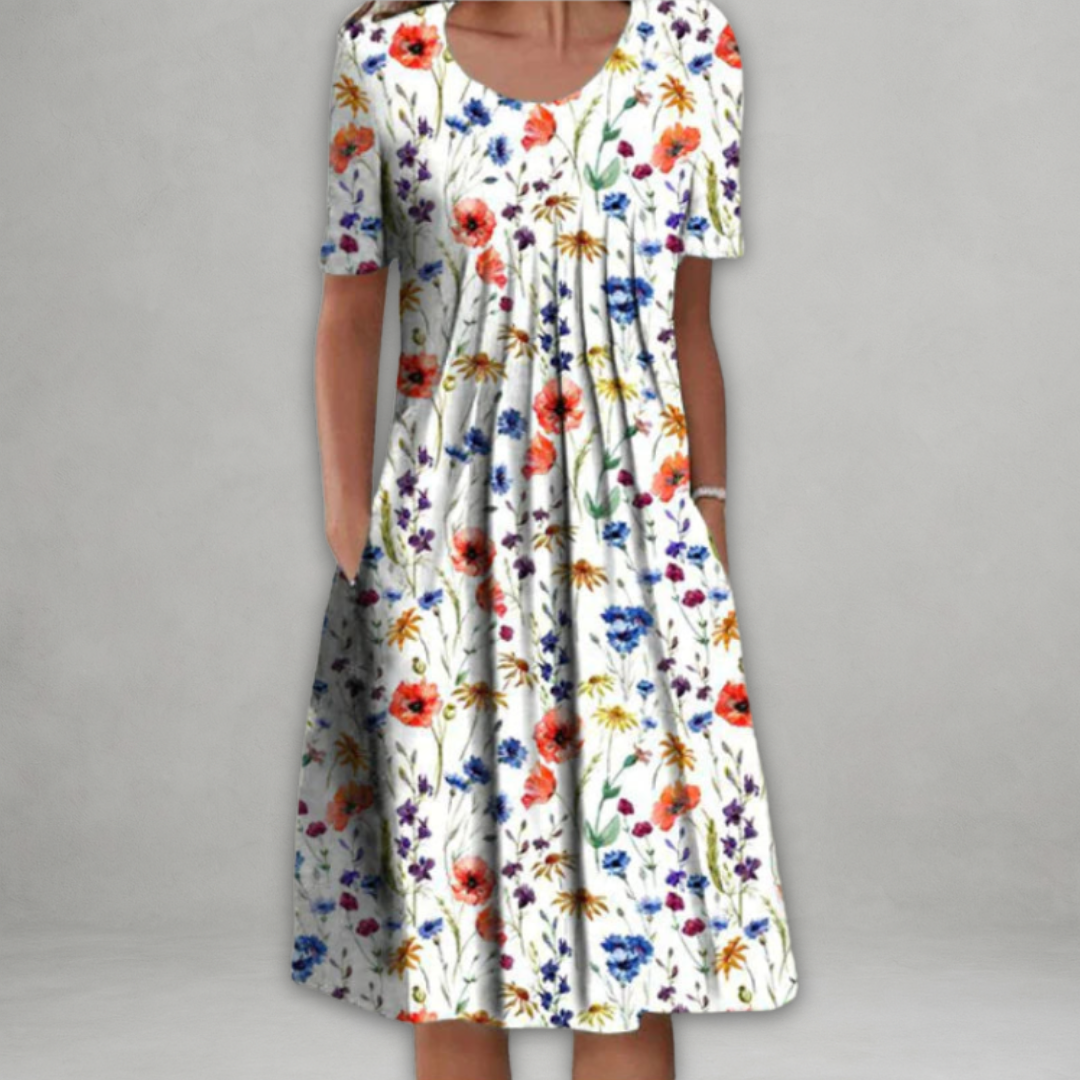 Eira™ – Robe en coton avec ventre couvert