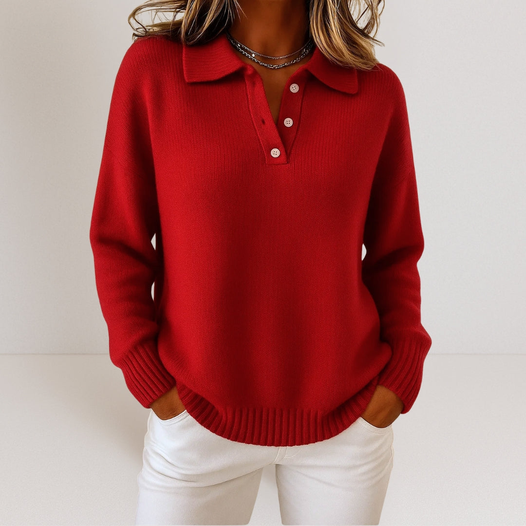 Lorie™ – Pull doux à col
