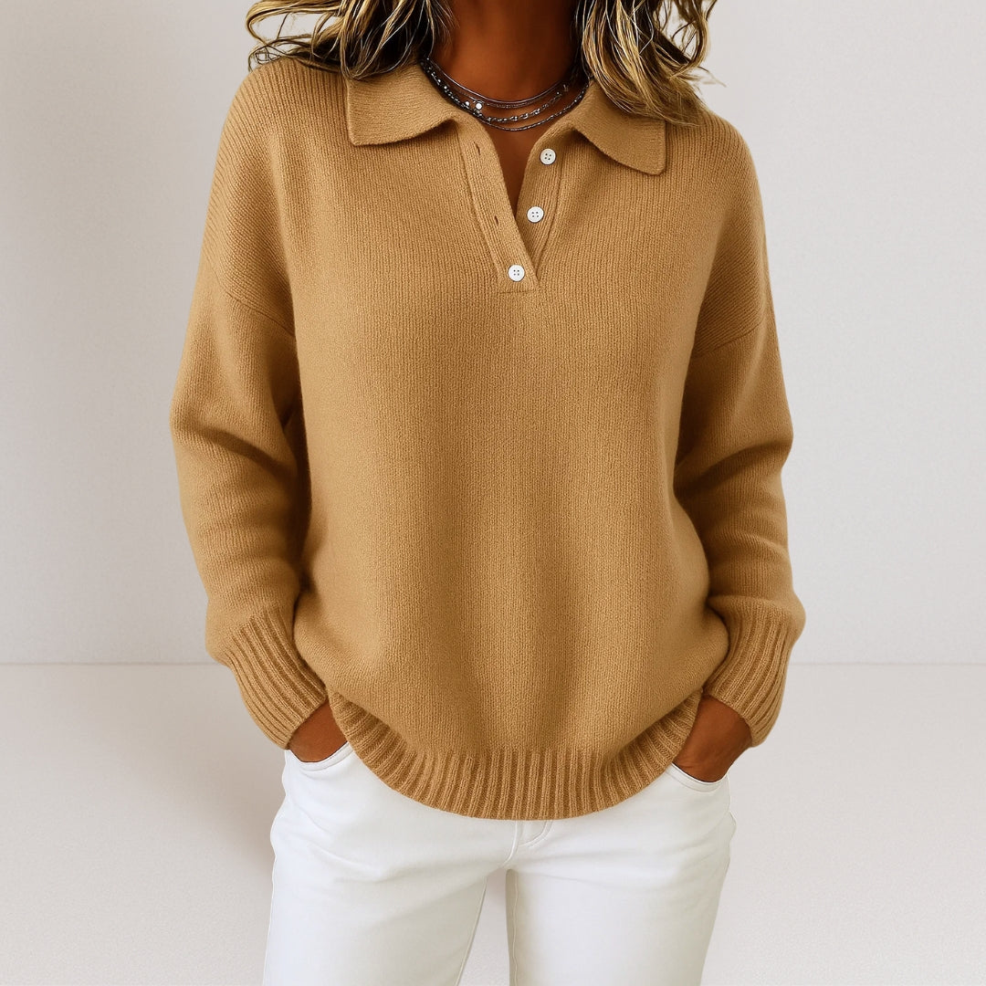 Lorie™ – Pull doux à col