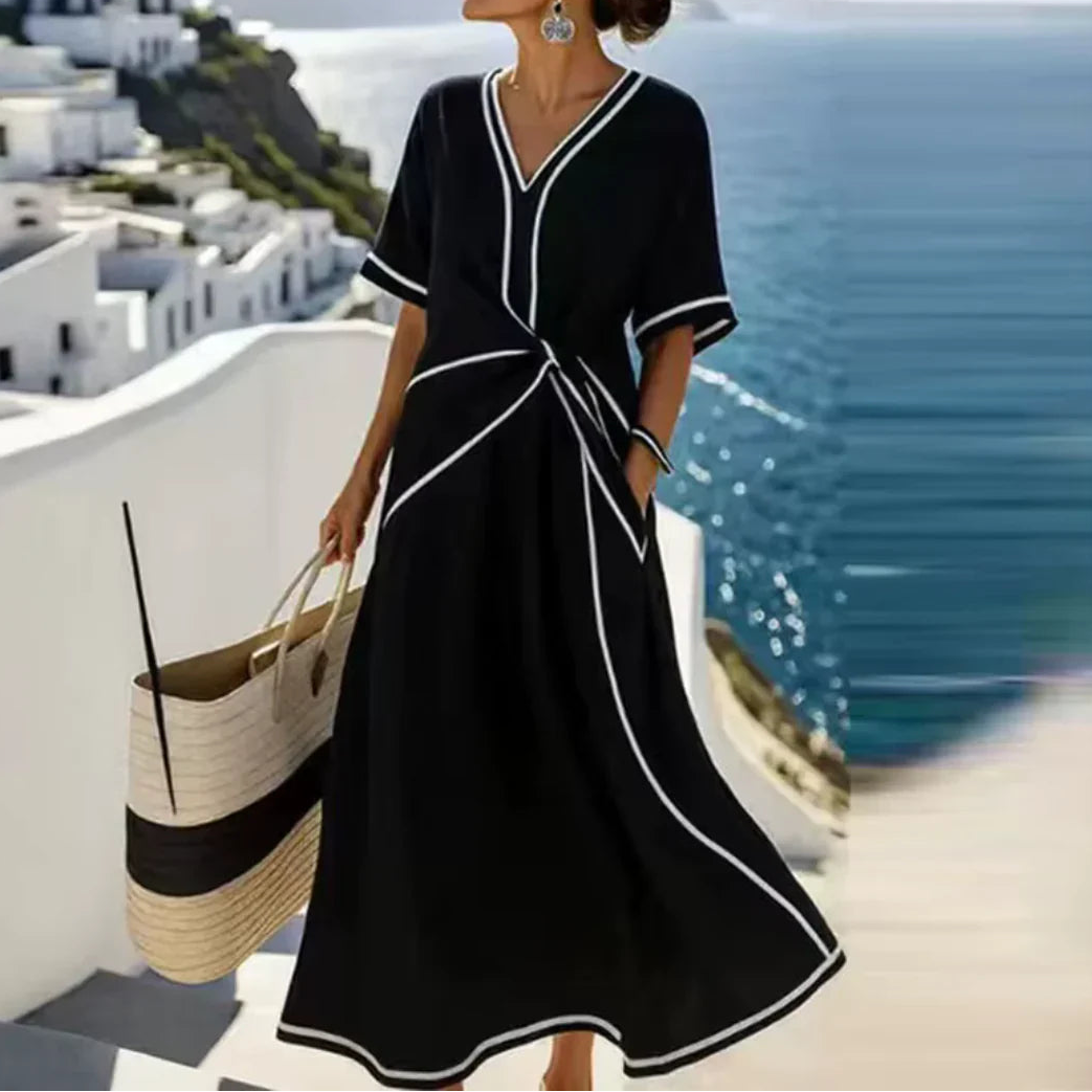 Moria™ - Robe élégante avec taille flatteuse et chic festif