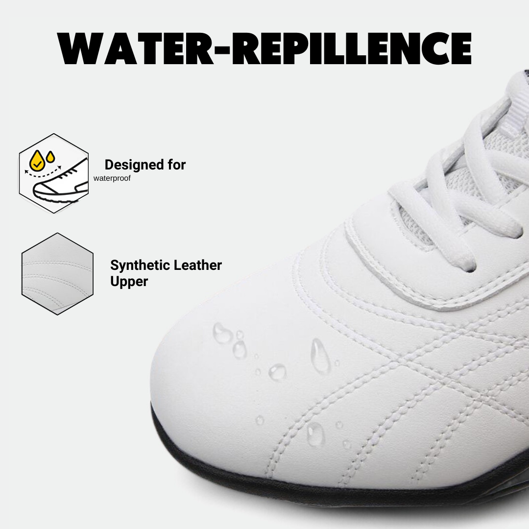 GRW Orthopedic Hommes Mocassins Cuir Imperméable Doux Chaussures Décontractées de Costume