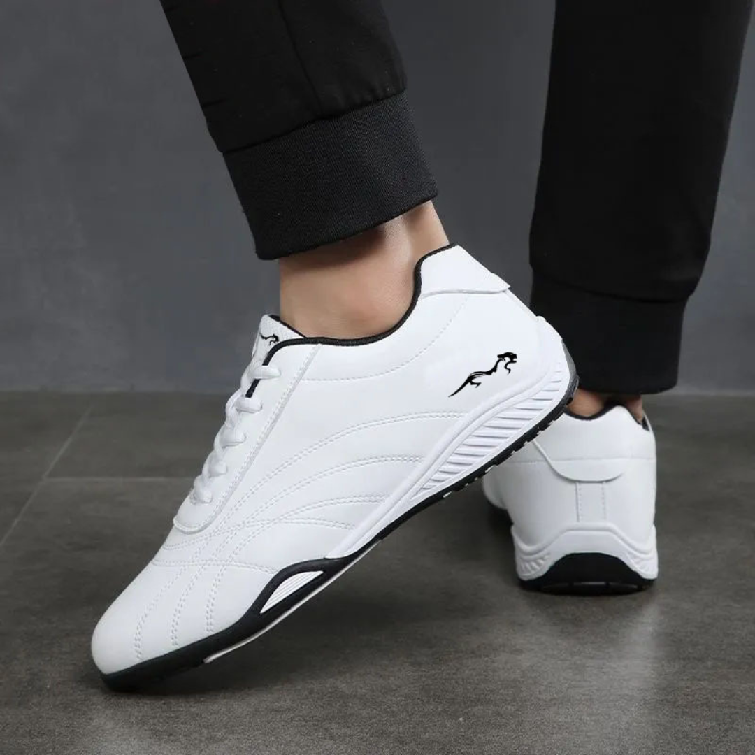 GRW Orthopedic Hommes Mocassins Cuir Imperméable Doux Chaussures Décontractées de Costume