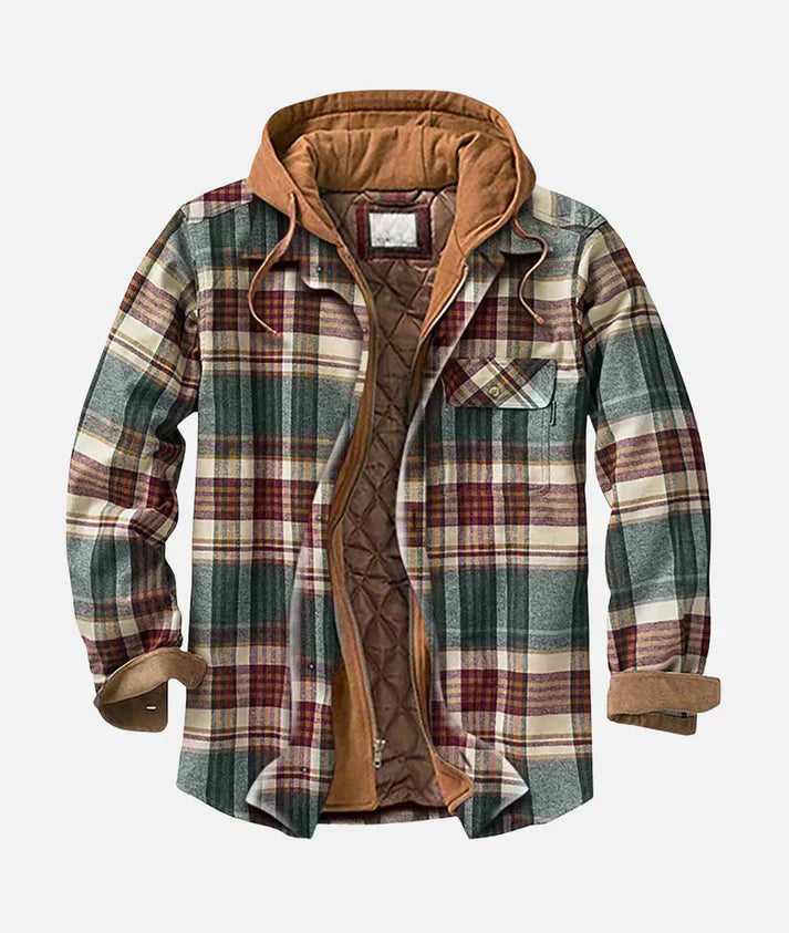Yannick | Veste patchwork à carreaux