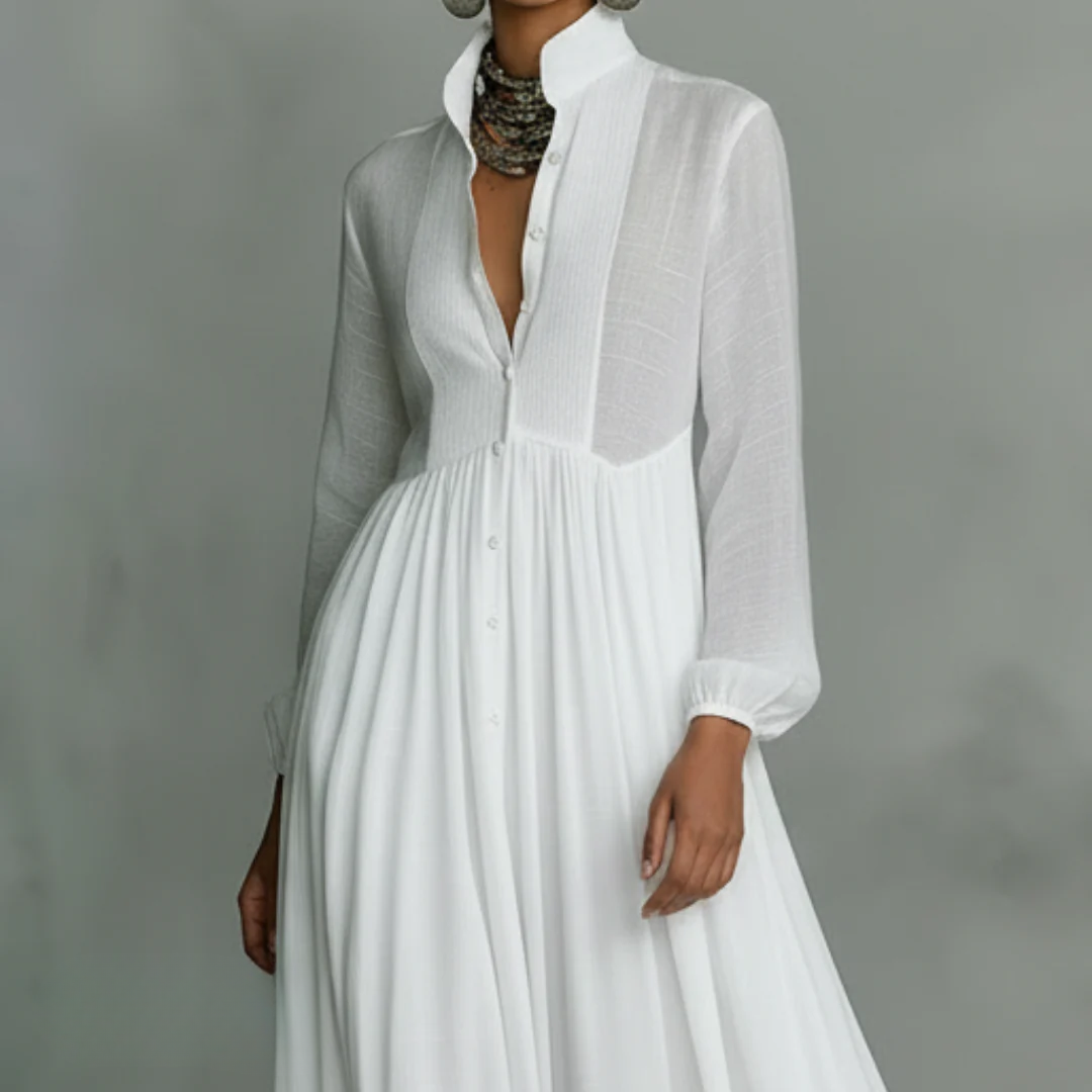 Gail™ - Robe maxi minimaliste