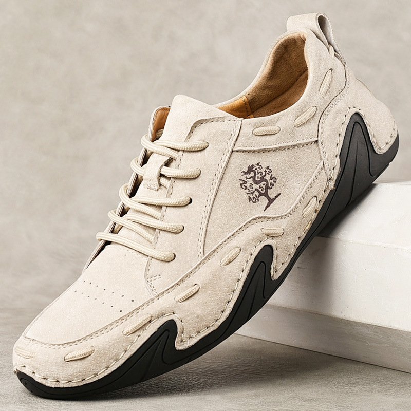 🔥HOT SALE🎁--60% OFF 🎉Men‘s Italian Comfortable Waterproof Suede Handmade  Shoes