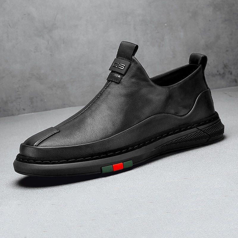Herren-Freizeitstiefel aus Leder