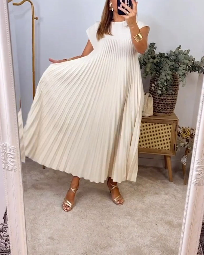 Petra™ – Robe plissée intemporelle et confortable