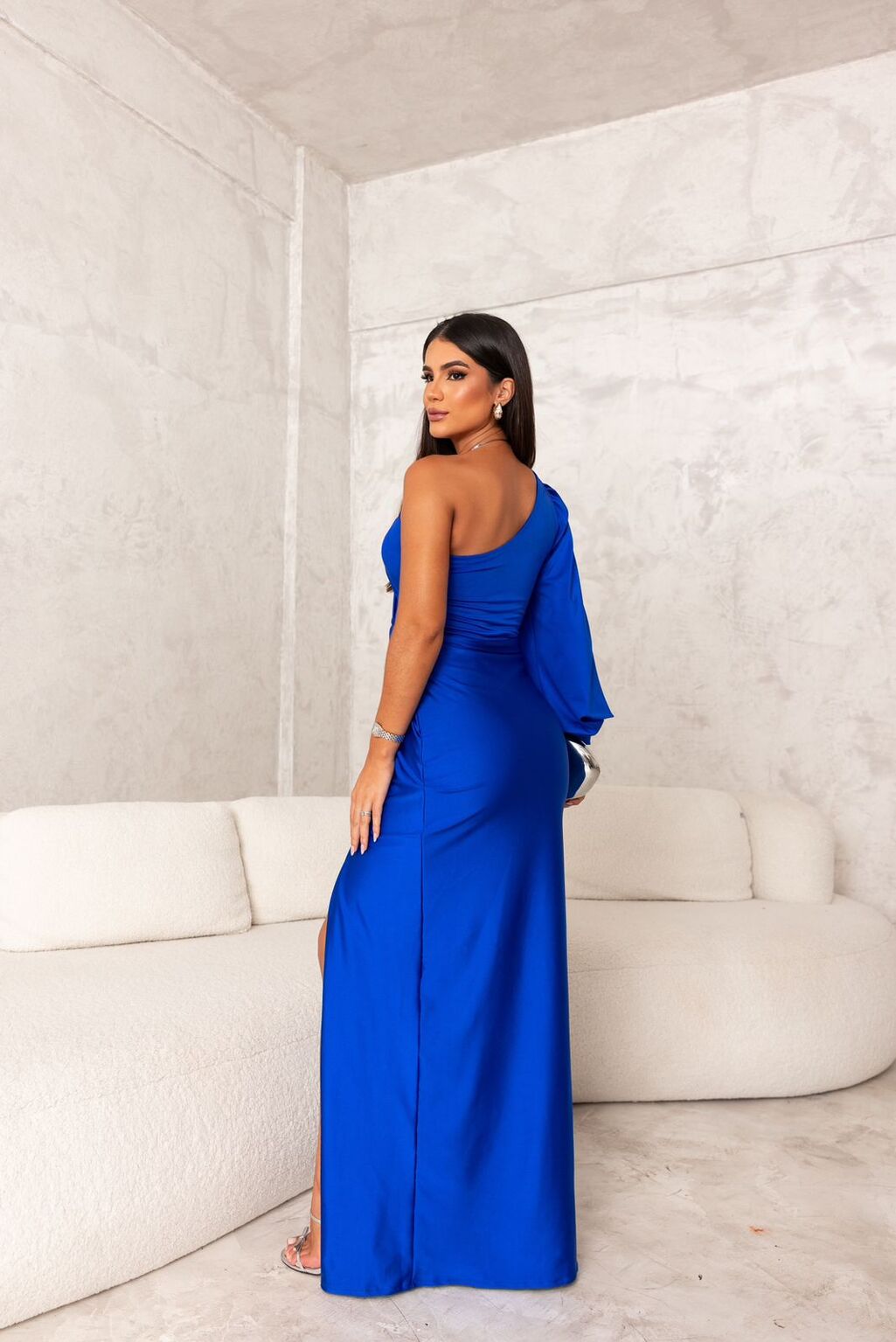 Dorie™ - Robe asymétrique à longue fente