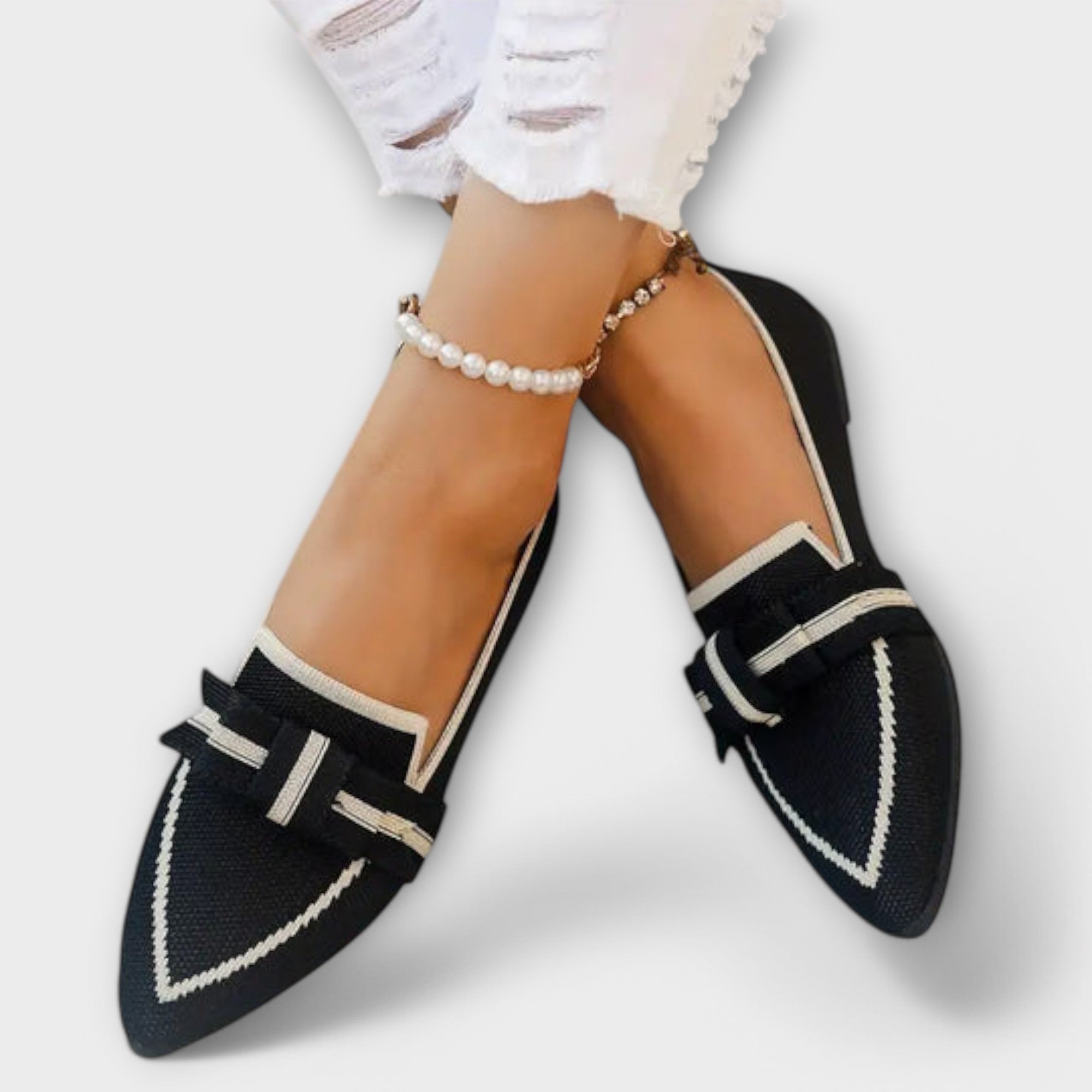 Celia™ - Mocassins à plusieurs couches tissées