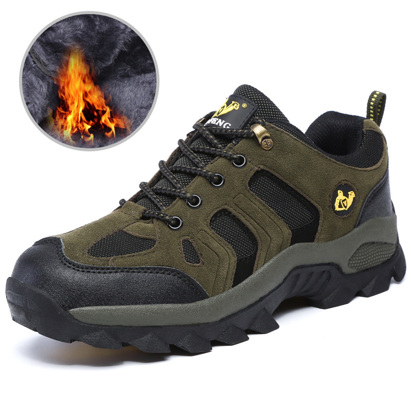 Chaussures de marche orthopédiques confortables pour hommes en cuir véritable (recommandées par la Cleveland Clinic)