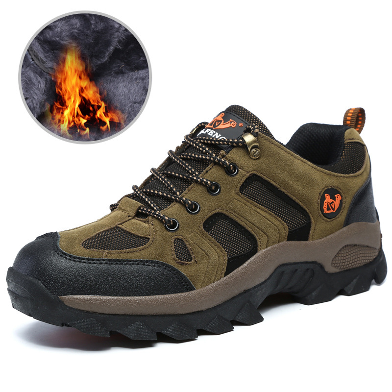 Chaussures de marche orthopédiques confortables pour hommes en cuir véritable (recommandées par la Cleveland Clinic)