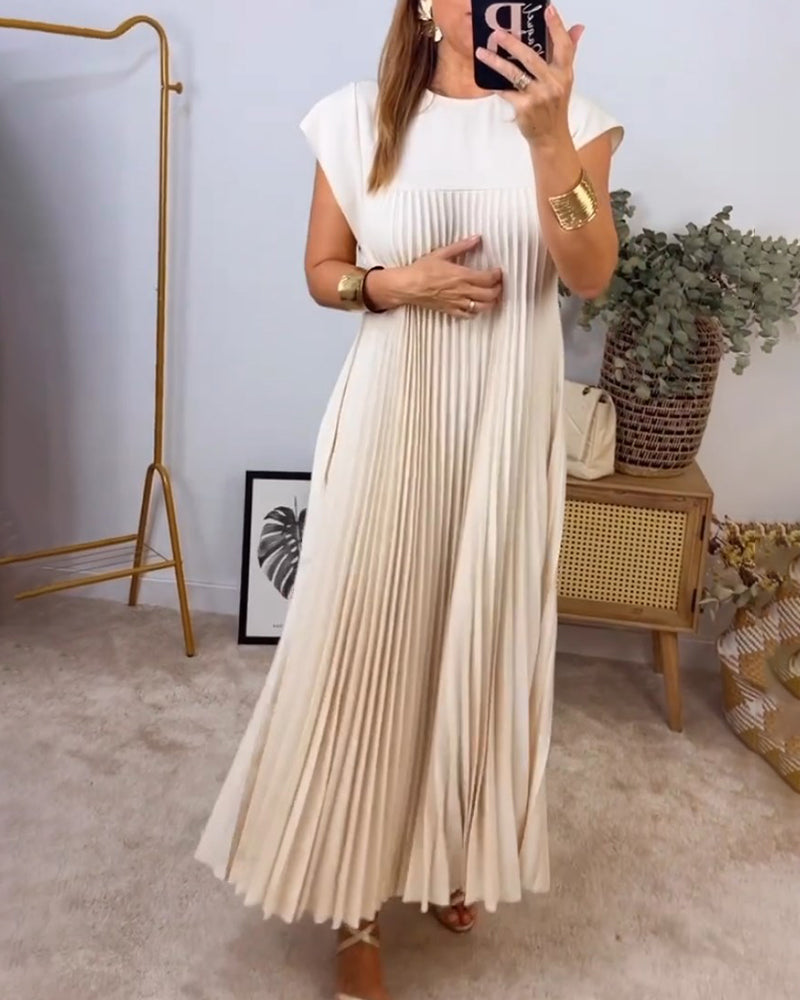 Petra™ – Robe plissée intemporelle et confortable