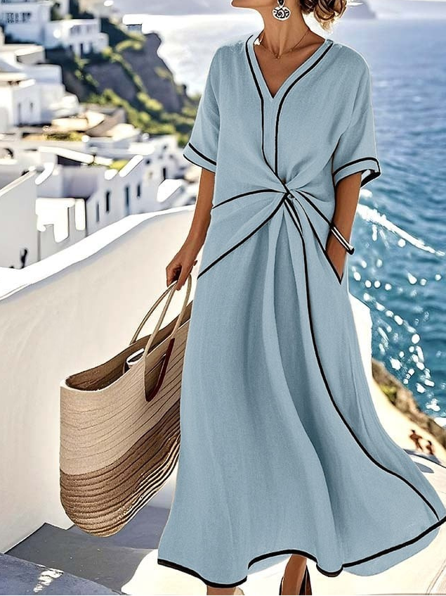 Moria™ - Robe élégante avec taille flatteuse et chic festif