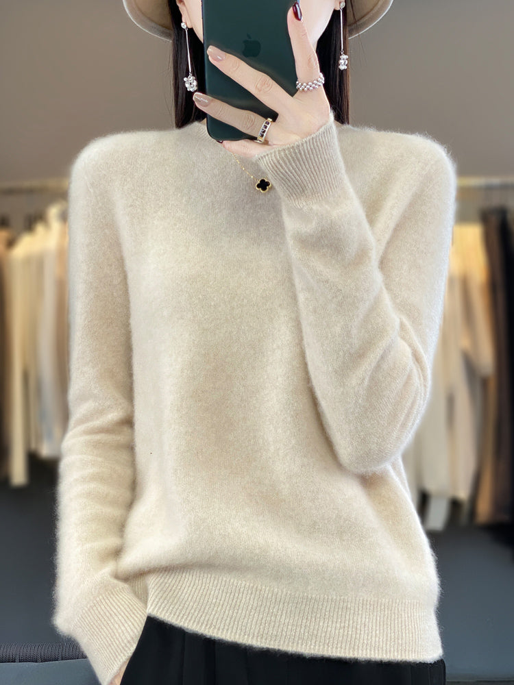 Anette | Warmer Kaschmir-Pullover für kalte Tage