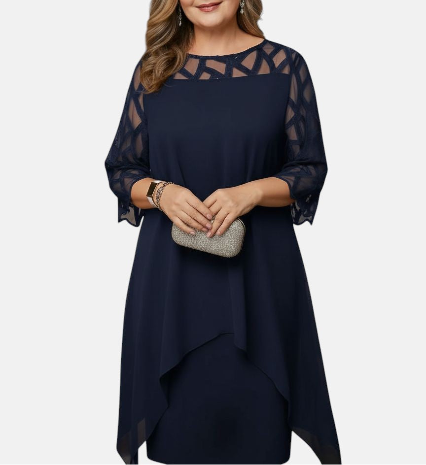 Yolanda™ - Robe midi élégante et confortable