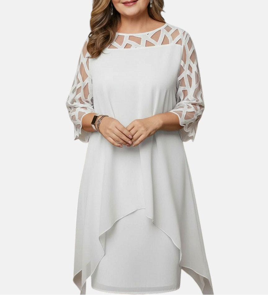 Yolanda™ - Robe midi élégante et confortable