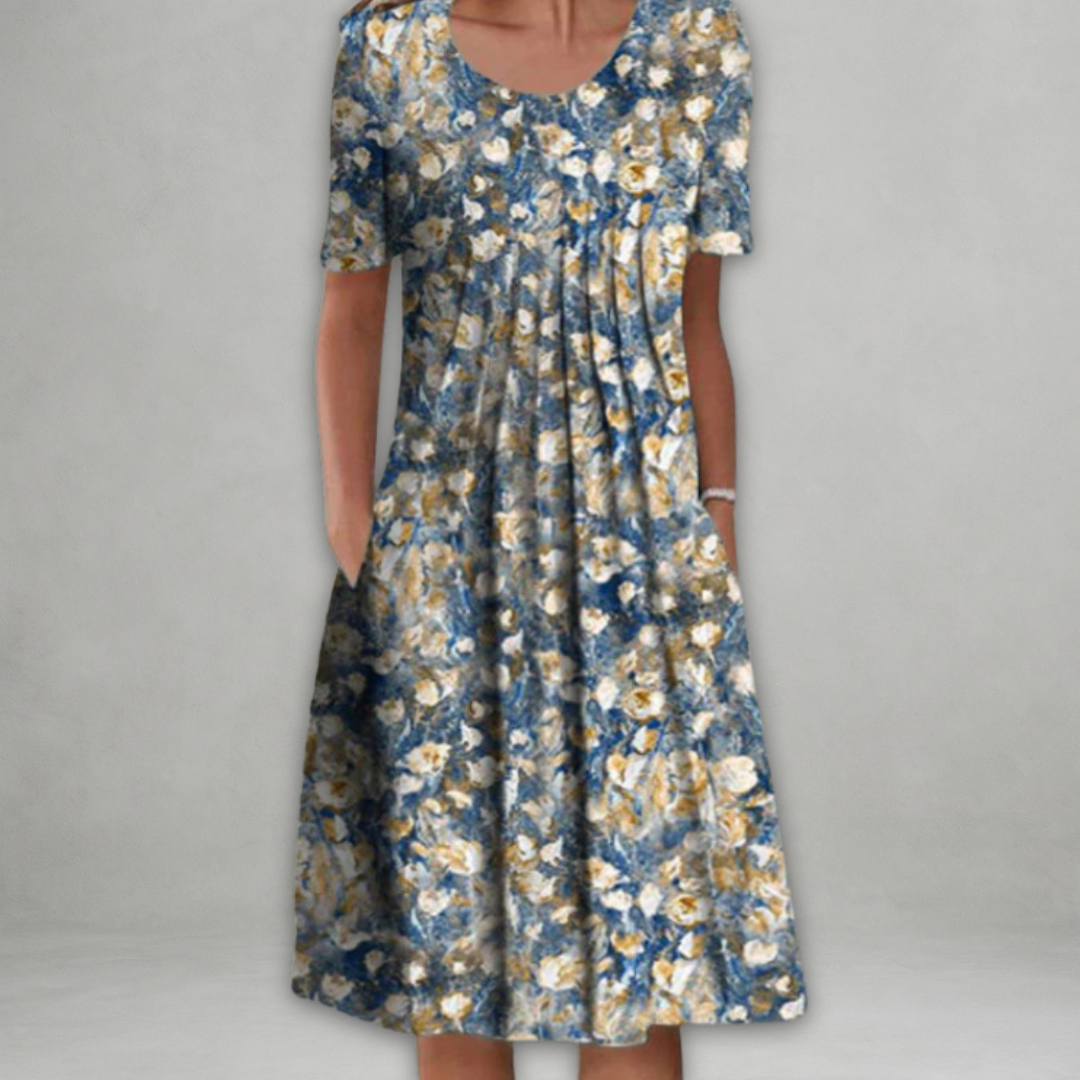 Eira™ – Robe en coton avec ventre couvert