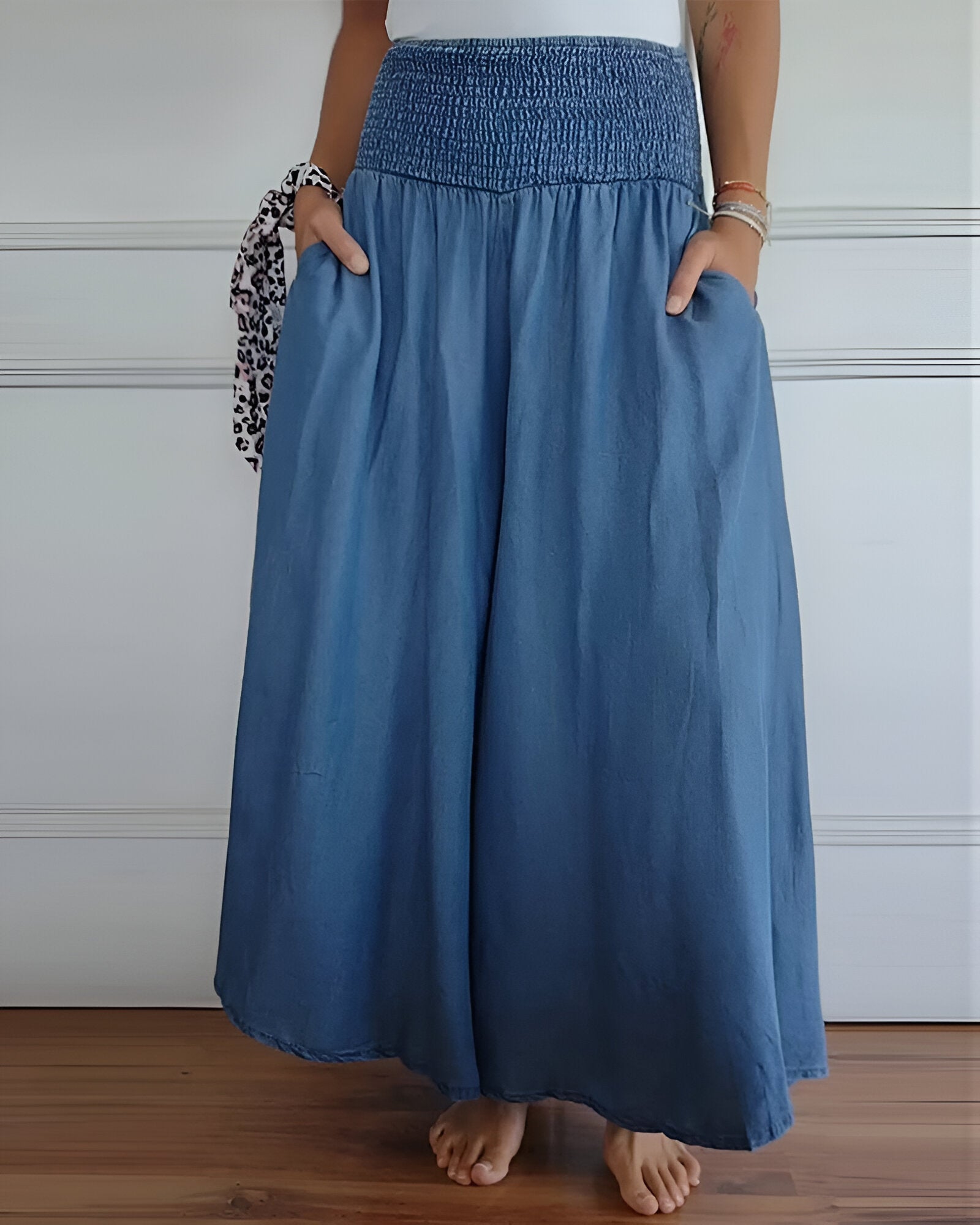 Éléonore™ - Elastische, Modische, Lockere Hose mit Taschen