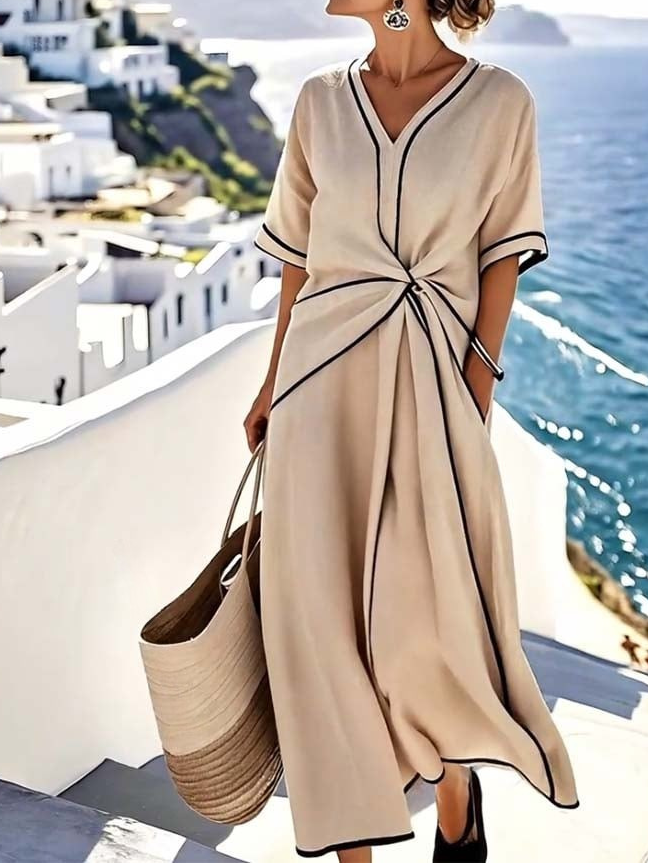 Moria™ - Robe élégante avec taille flatteuse et chic festif