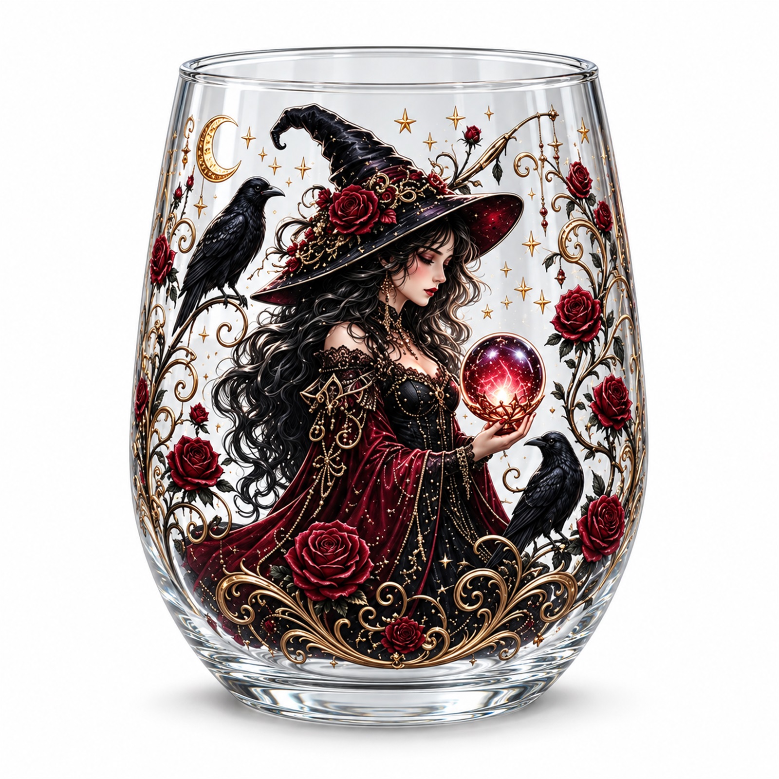 Costcrow Witchy Sip Collection – Halloween Glass Cups
