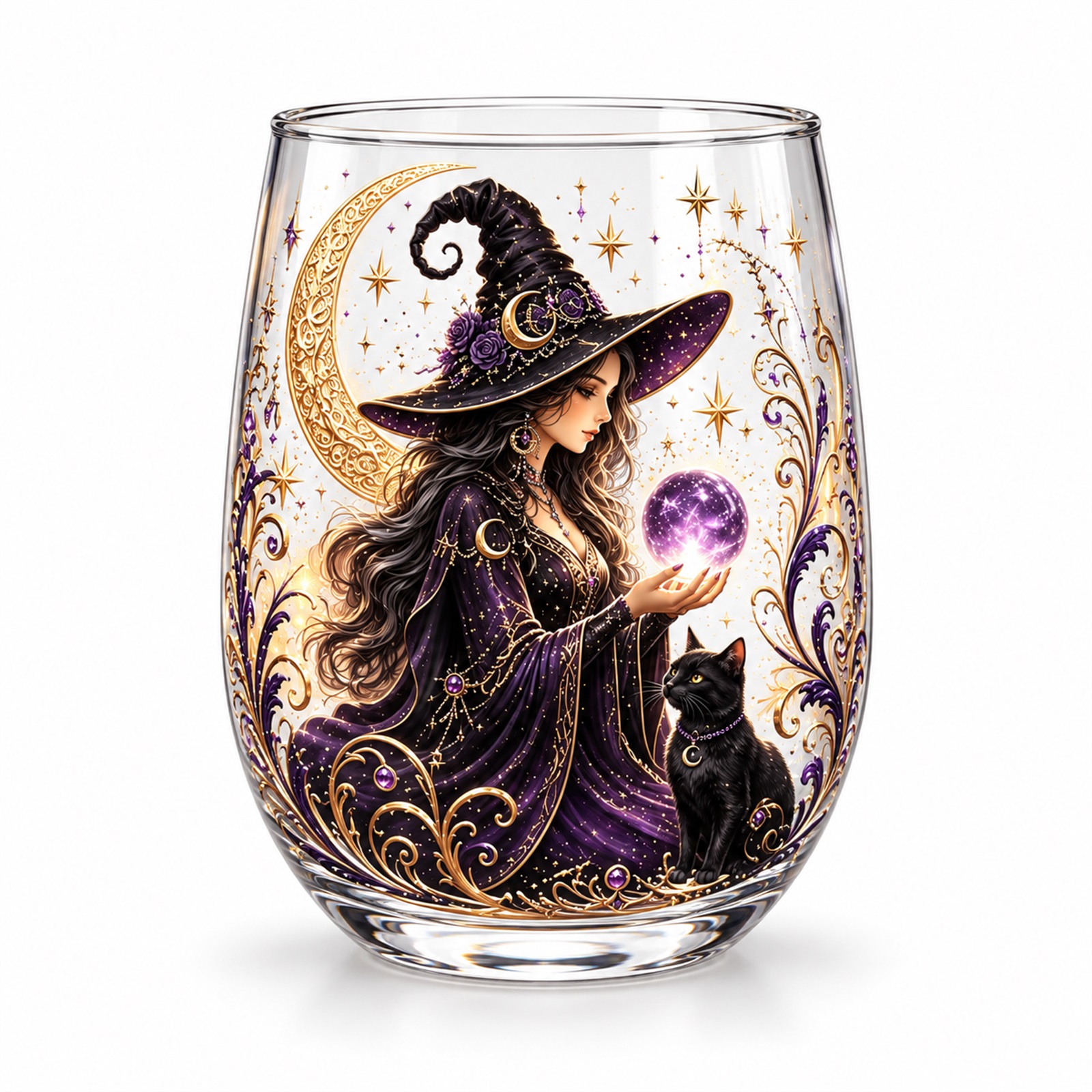 Costcrow Witchy Sip Collection – Halloween Glass Cups