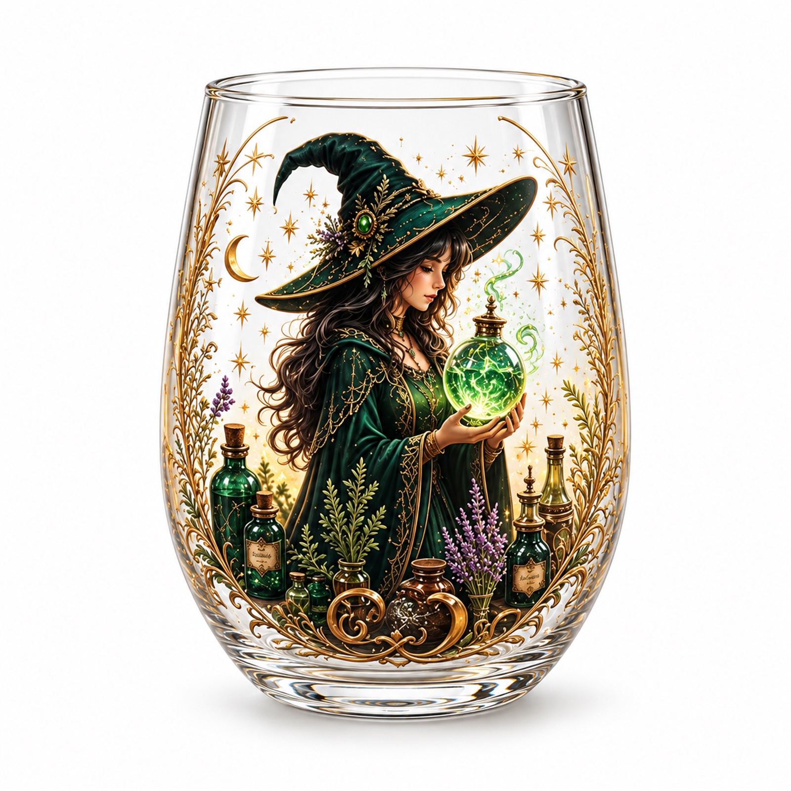 Costcrow Witchy Sip Collection – Halloween Glass Cups