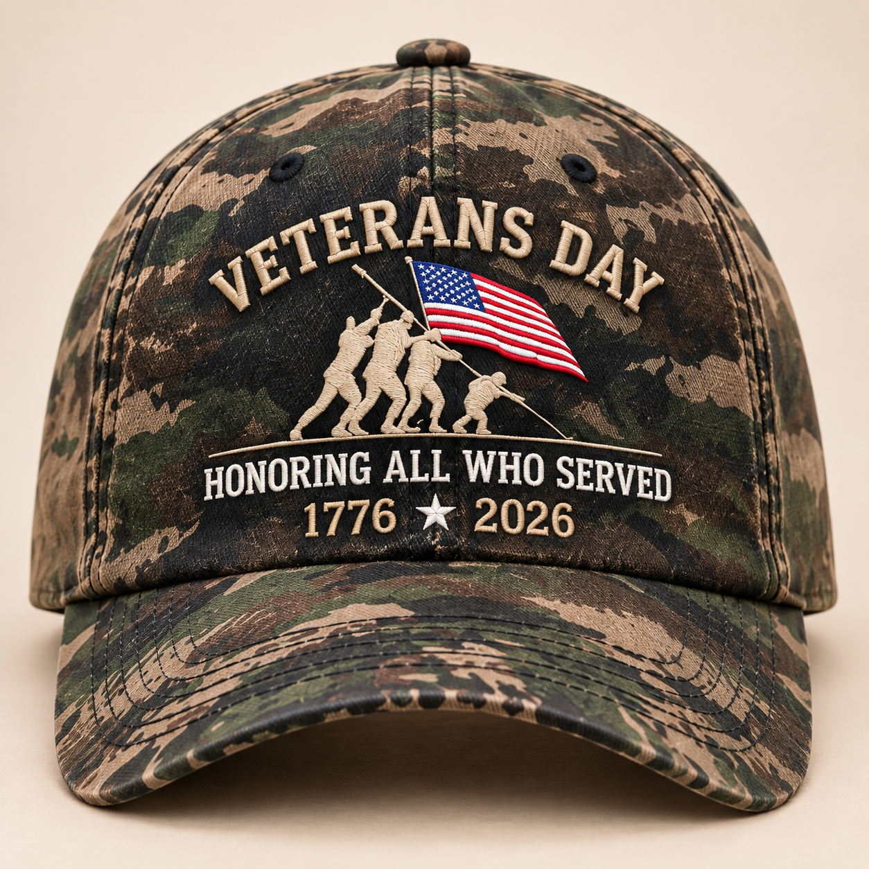Veterans Day patriotic cap – 03 veterans day 1776 2026 png