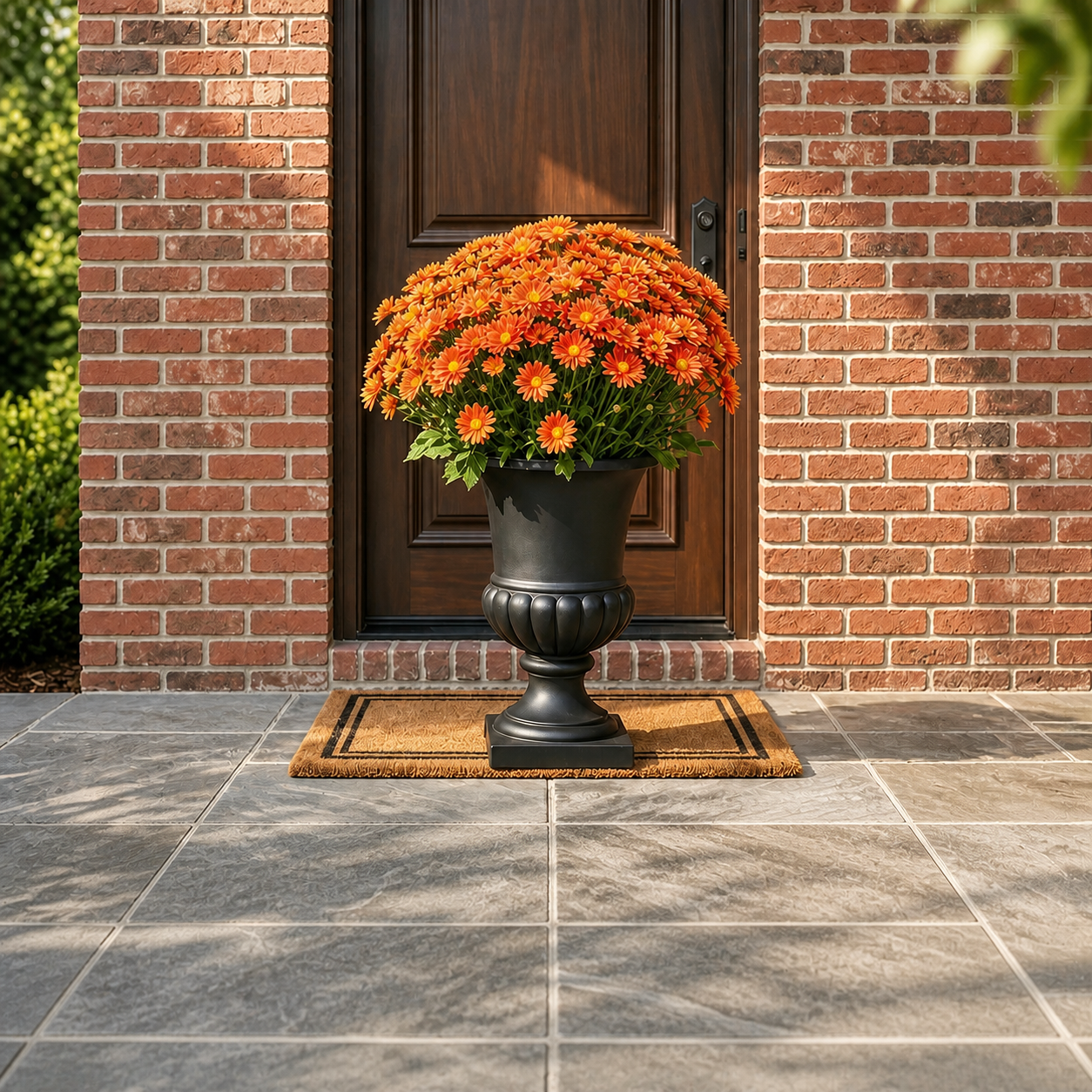 Orange - 1 Pack - 5 Bundles - flowers only, planter not included