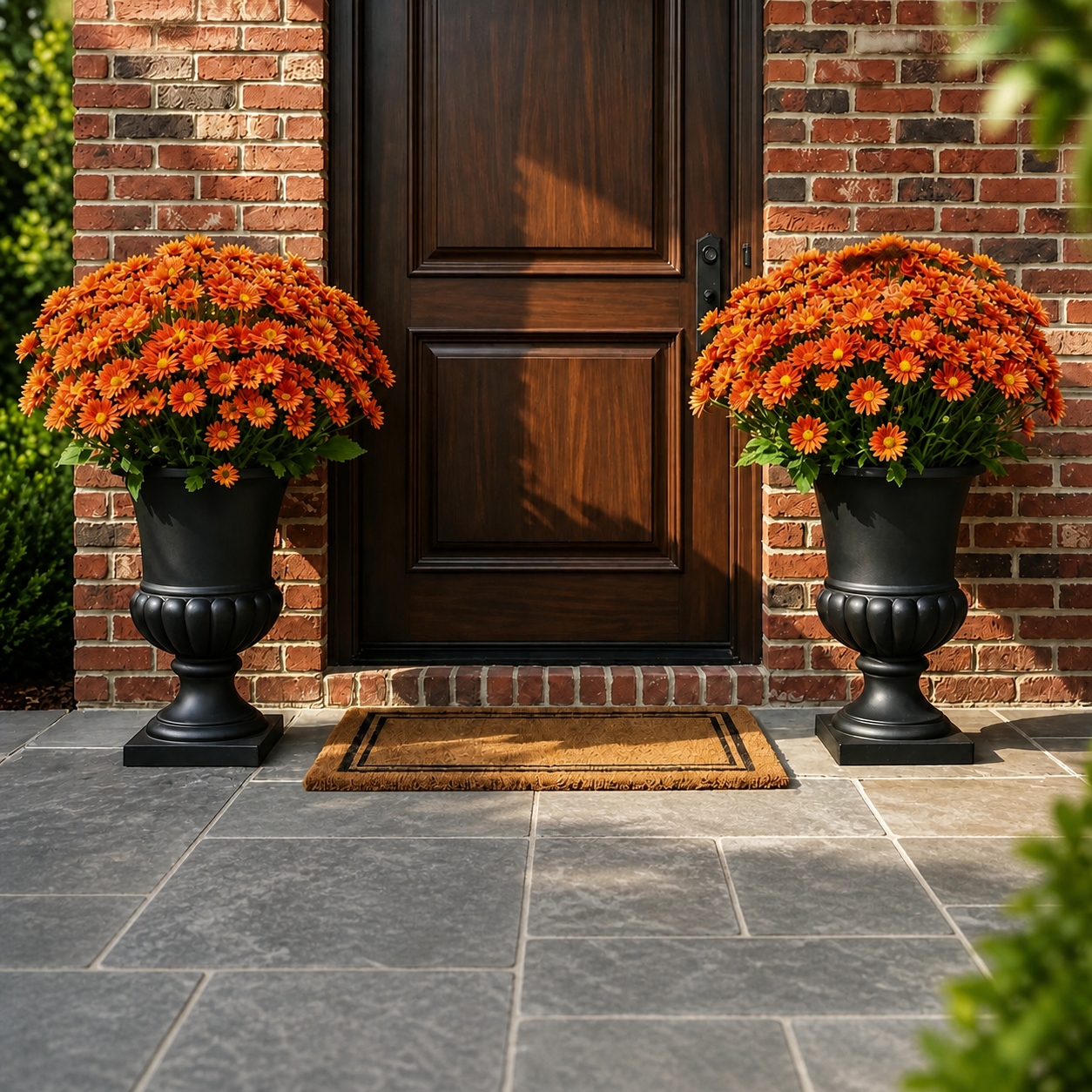 Orange - 2 Packs - 10 Bundles - flowers only, planters not included
