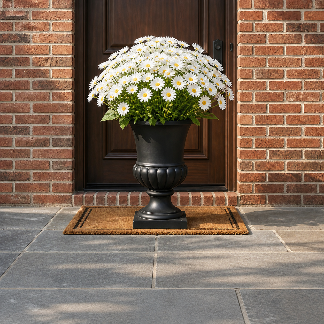 Ivory - 1 Pack - 5 Bundles - flowers only, planter not included