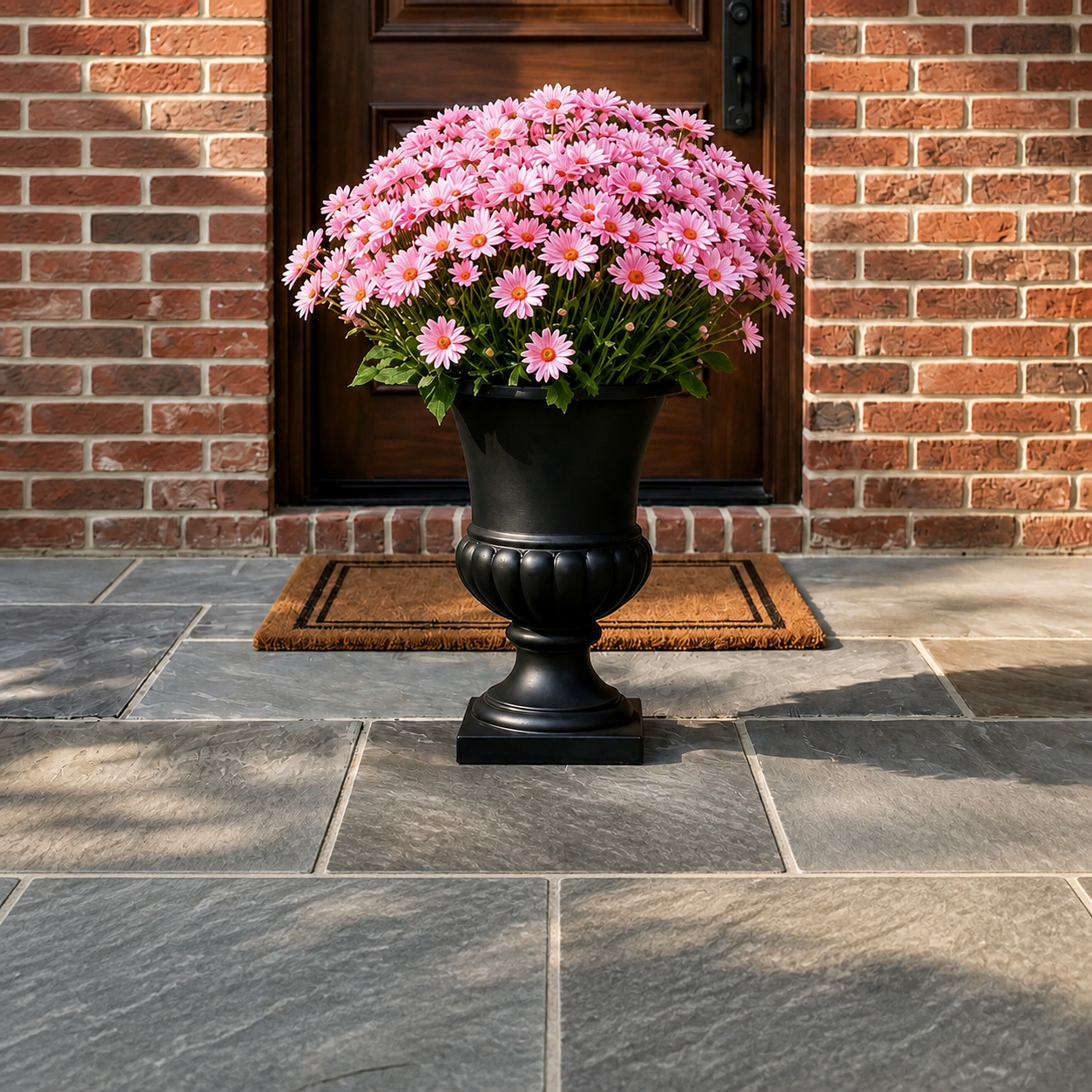 Pink - 1 Pack - 5 Bundles - flowers only, planter not included