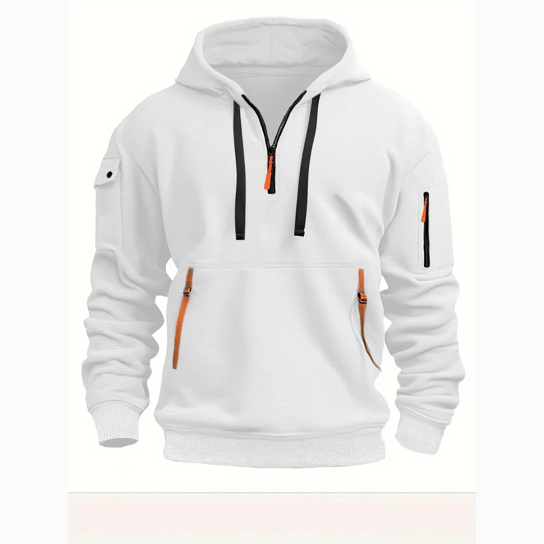 New Arrival🔥 Men's Multi-Pocket Zip-Up Hoodie – Casual Outdoor ...