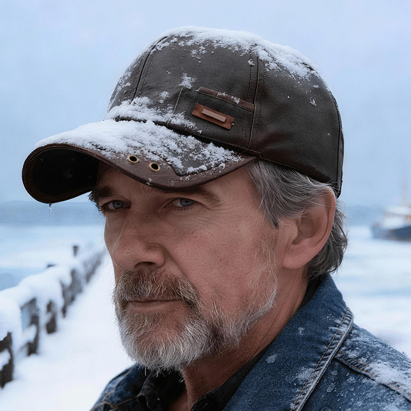 Weather-resistant WarmGuard cap in snow
