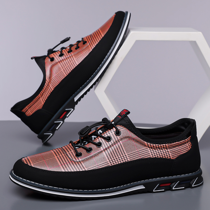 Men's Fashion Calfskin Leather Shoes