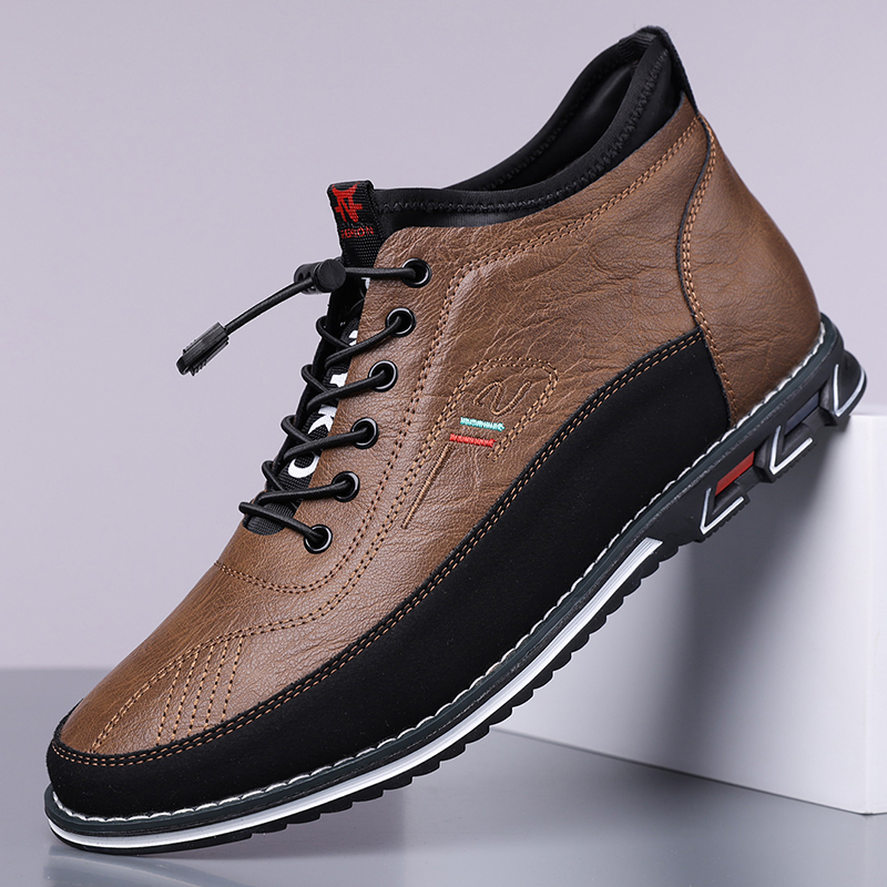 Men's Fashion Calfskin Leather Shoes