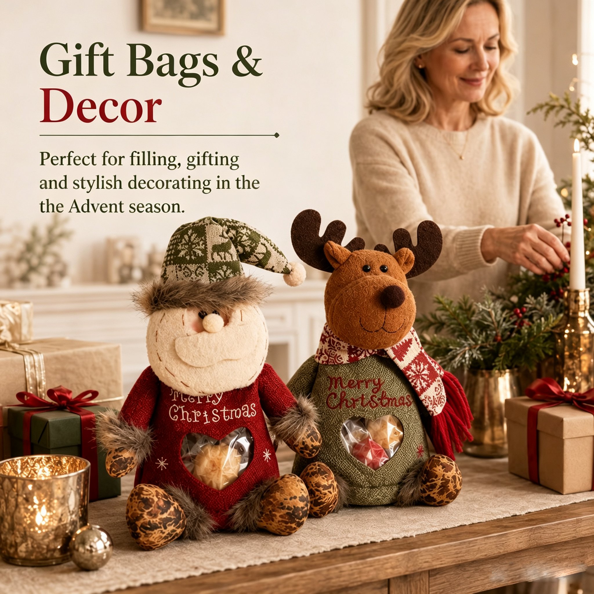 🎉 Last Day Promotion 49% OFF 🎉 Christmas Plush Gift Bag