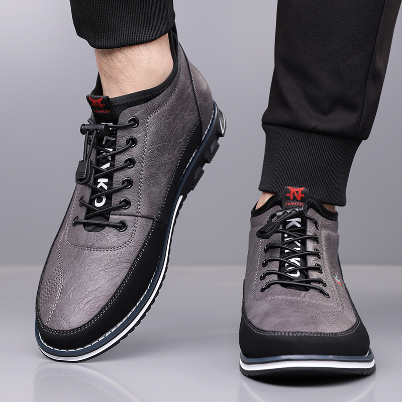 Men's Fashion Calfskin Leather Shoes