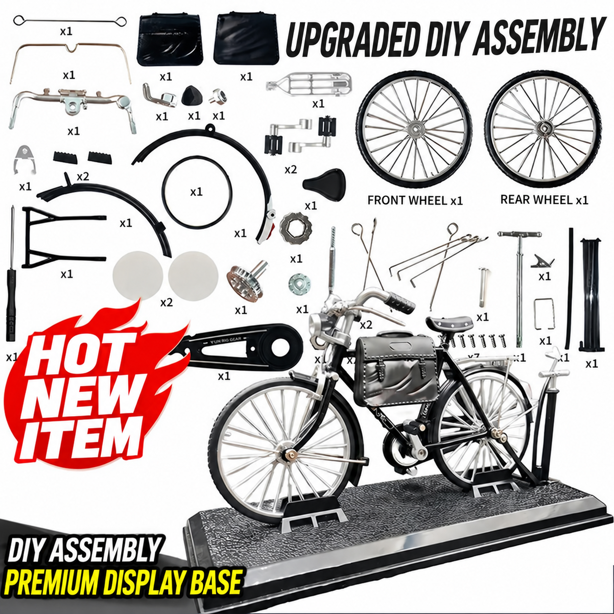 DIY Bicycle Model Scale