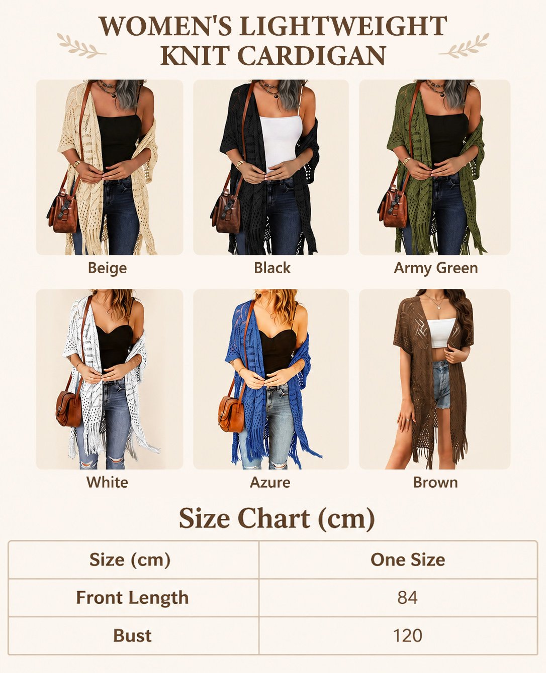 💖2026 Women's Lightweight Knit Cardigan