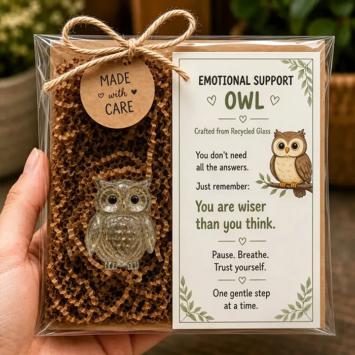 🌸🐝🦛 Emotional Support Animal Gift Set – A Meaningful Little Reminder That You Matter 💕