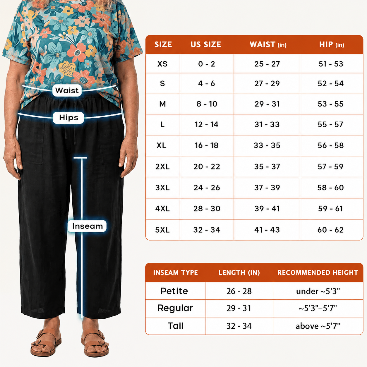 Feel Cool. Look Slim. Move Freely. Lightweight Linen Pants Loved By Women 35+