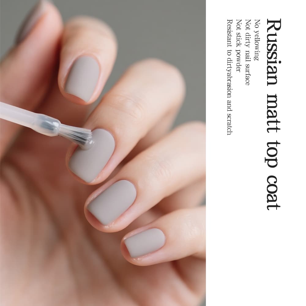 Russian matt top coat