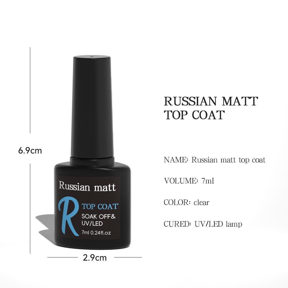 Russian matt top coat