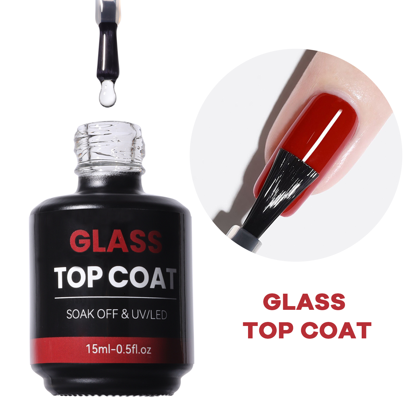 GLASS TOP COAT