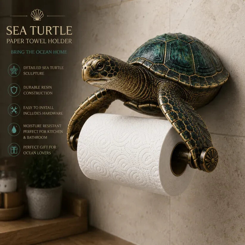 🌊 Ocean Guardians Toilet Paper Holder Series