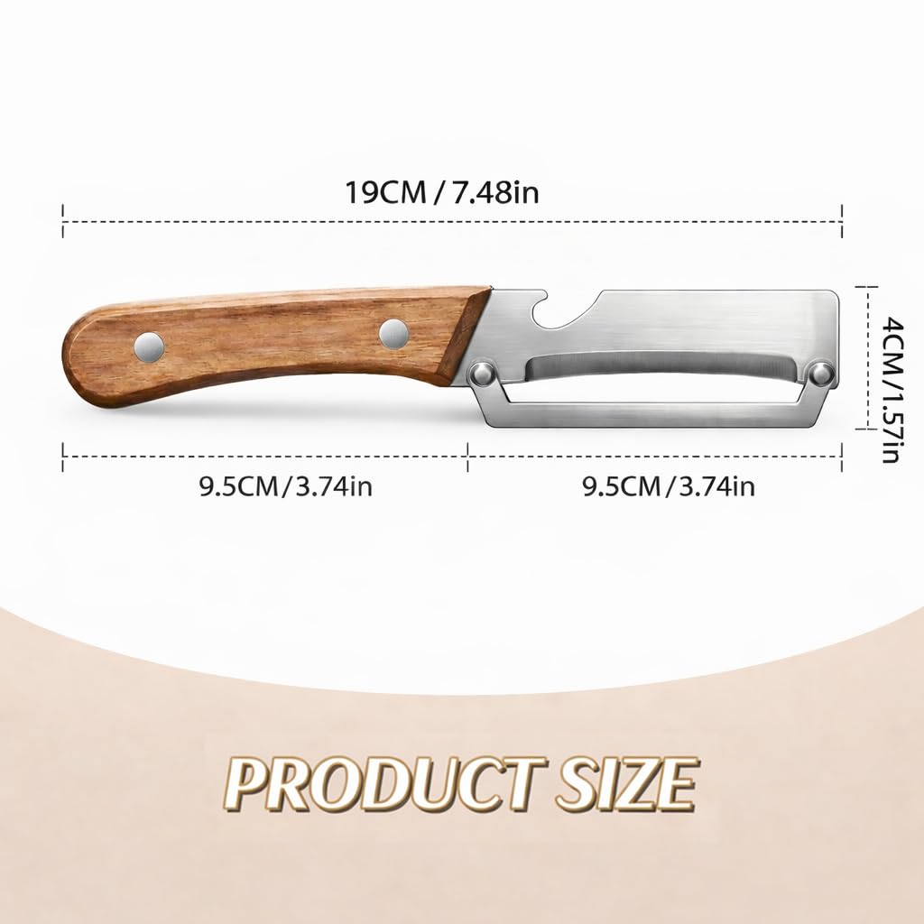 2-Piece Multi-Functional Vegetable Peeler