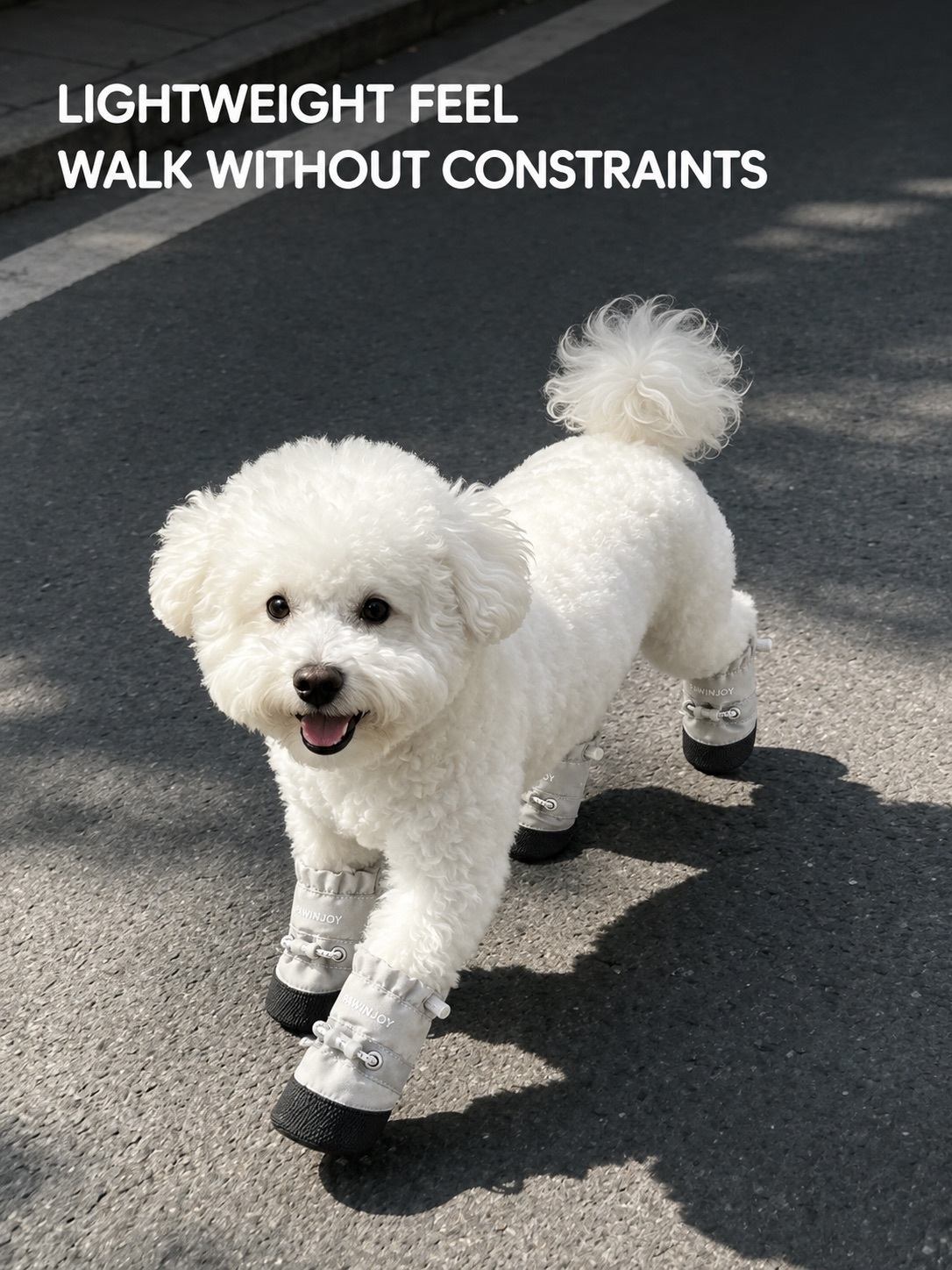 Lightweight Anti-Slip Dog Shoes （Set of 4）