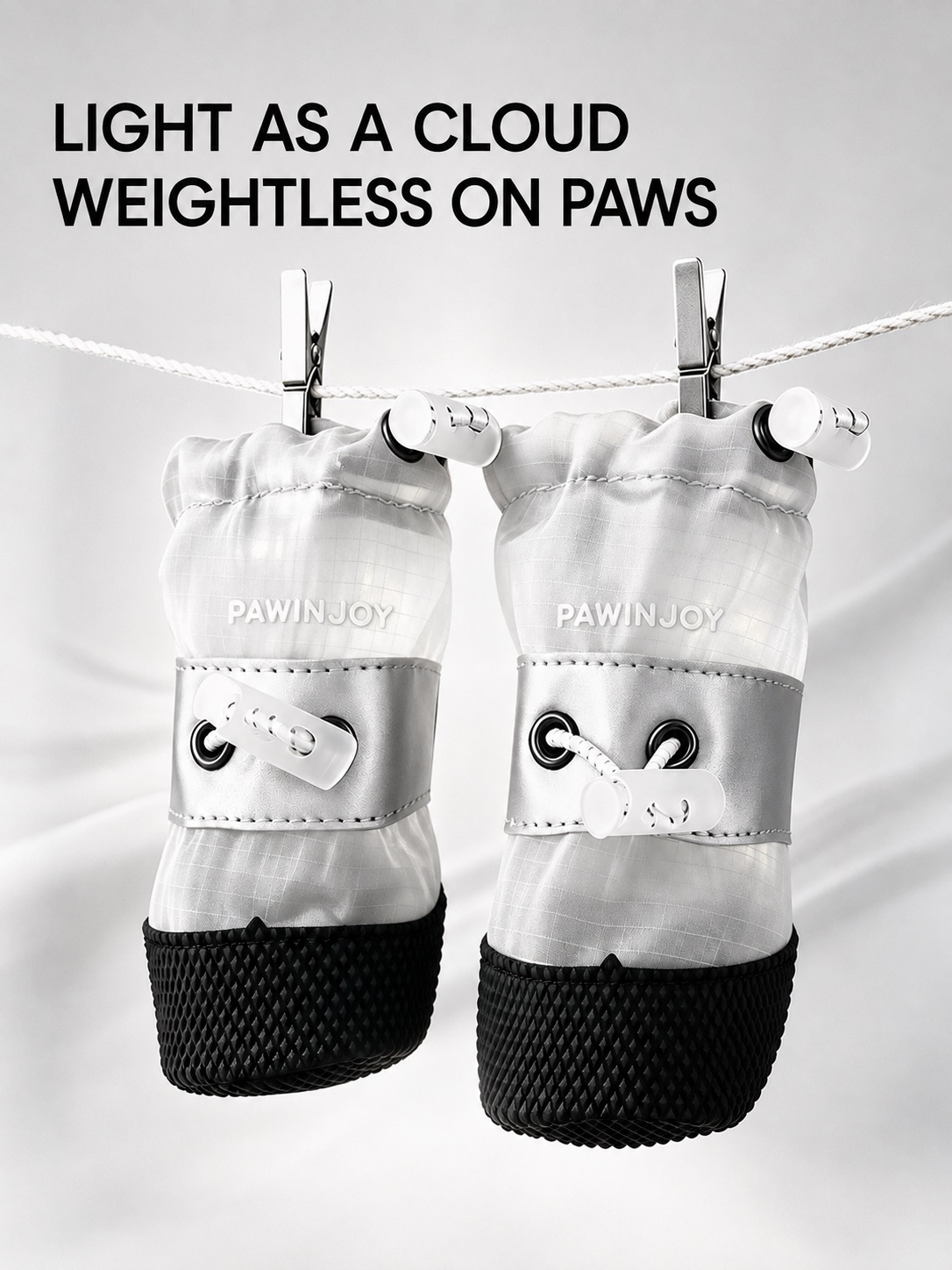 Lightweight Anti-Slip Dog Shoes （Set of 4）