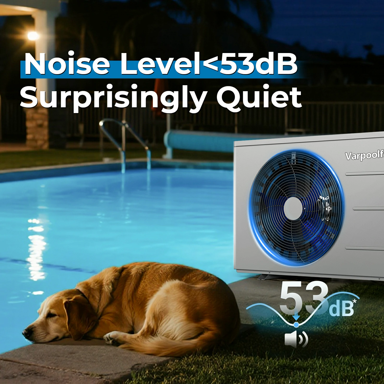 40000 BTU Pool Heater for Above Ground and Inground Pools 220v | Pool Heat Pump Heating or Cooling Up to 12000 Gallon COP 6.2 Energy-efficient, Save 45% WiFi App Control